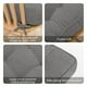 thumbnail image 4 of Cojines para el hogar, cojines redondos de pana, tatami de 45 cm (17,7 pulgadas), tapizados en tela, cojines tejidos redondos, para sala de estar, duraderos, lavables, fáciles de usar., 4 of 9