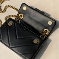 thumbnail image 4 of Bolso cruzado con cadena empalmada para mujer, bandolera de hombro con cabeza de búho y pájaro, color negro, BM134, 2023, 4 of 4