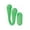 Green, variant on Loveline FlexEase Bend Vibe 10 Function Dual Ended G-Spot Vibrator with Remote Control, Pink