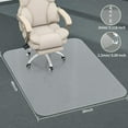 thumbnail image 6 of Office chair cushions for carpets, transparent thick rolled computer chair cushions for low plush carpets in homes and offices. Different specifications to choose from, 6 of 9