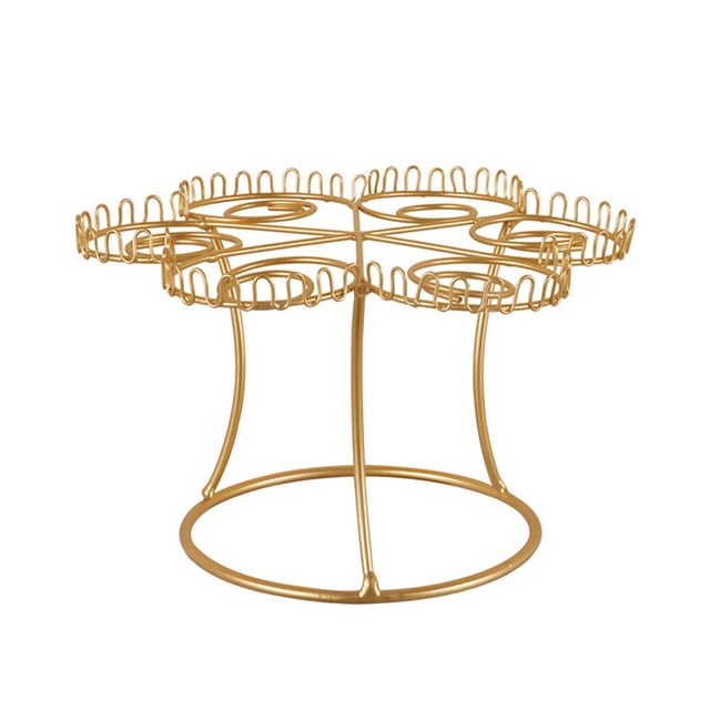 KAKOWELY 1 soporte de metal para conos de helado, estilo europeo, para conos crujientes.