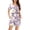 Beige, variant on Tnhcen Women's Trendy Home Clothes Set Round Neck Short Sleeve Blouse Shorts Pajamas Nightwear S-3XL