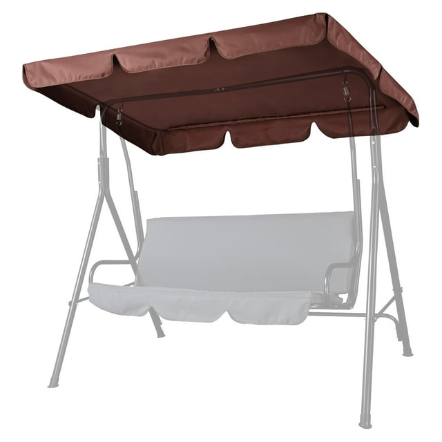 Yescom 64"x47" Swing Canopy Cover Replacement UV 30+ Water Resistance Outdoor Garden