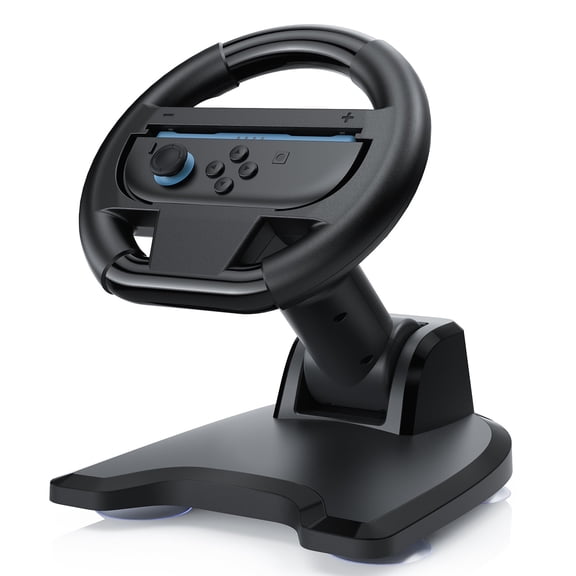 APTGAME Steering Wheel Table for Nintendo Switch/Switch 2 JoyCon, Switch Racing Wheel Stand for Mario Kart World 8 Deluxe with 4 Suction Cups,Switch 2 Accessories for Kids&Adults Playing Kart World