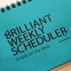thumbnail image 2 of Planificador semanal encuadernado con espiral PAPERIAN Brilliant 30 x 11 cm, 2 of 9