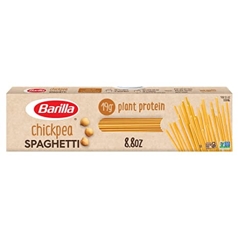 Barilla Chickpea Spaghetti, 21g Plant Protein 15g Of Fiber Non GMO Gluten Free, 8.8oz Box