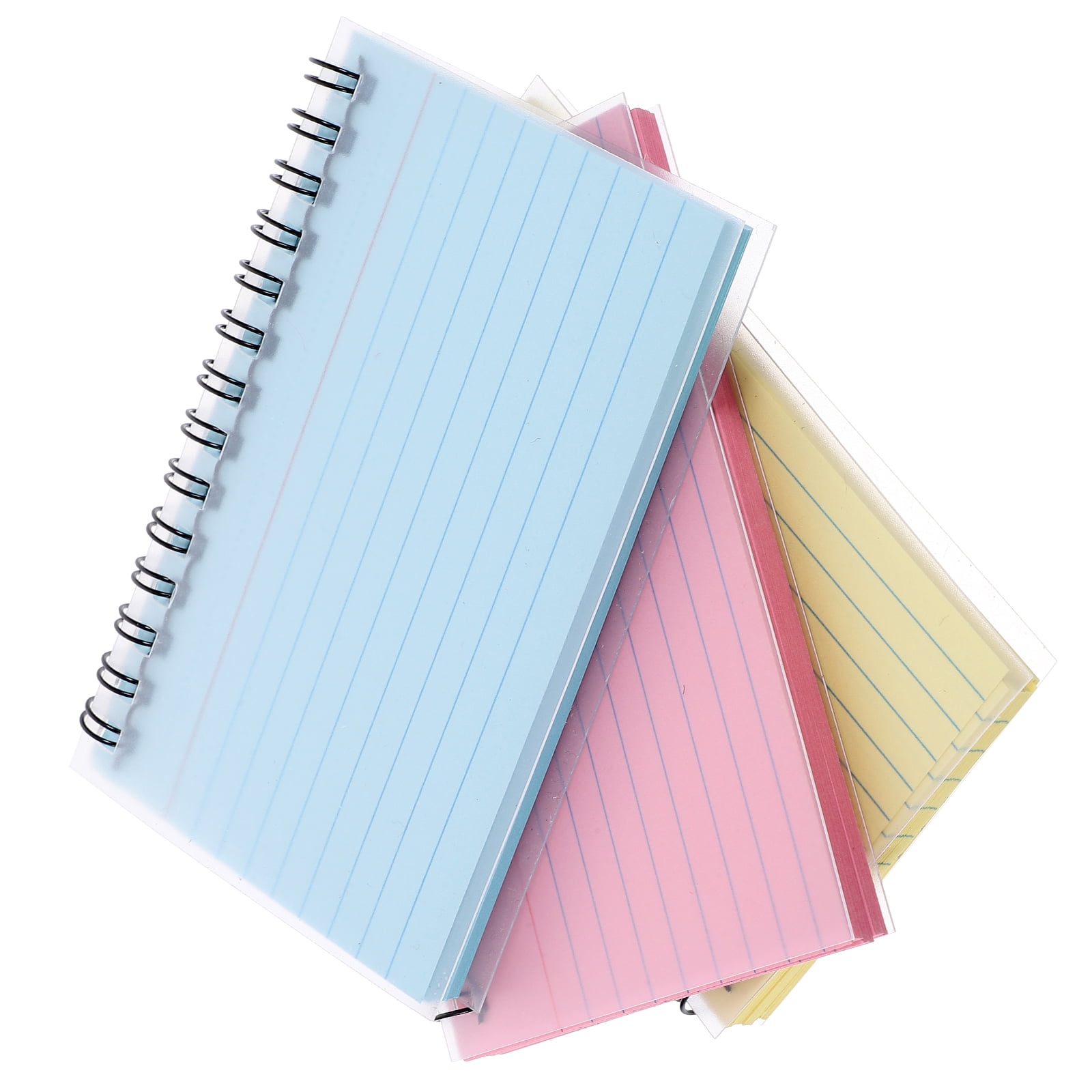 HOMEMAXS 12 pcs  Index Cards Mini Spiral Notepads Mini Spiral Notebooks Office Memo Notepads
