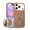 Dark brown, variant on Kryonix for iPhone 17 Pro Case Magnetic Translucent Matte Compatible with Magsafe Slim Thin Shockproof Protective Bumper Cover Phone Case with AI Camera Button,Orange/Hot Pink