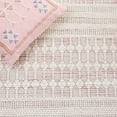 thumbnail image 6 of SAFAVIEH Marbella Norton Geometric Area Rug, Pink/Ivory, 5' x 8', 6 of 8