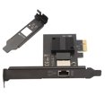 thumbnail image 2 of 2.5G Gigabit Internet Card, Aluminum Alloy PCIe Internet Adapter  Heat Dissipation  For Office ANGGREK Gigabit Internet Card, 2 of 8