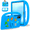 Sky Blue, variant on Case for Lenovo idea Tab Plus 12.1" 2025 Model (TB-361FU) Letter Pattern Portable Kids Shockproof Cover With Stand and Shoulder Strap