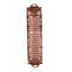 thumbnail image 3 of Mezuzah para puerta Mezuzah placa ornamento pared decoración regalo judío, pared hogar Mezuza cubierta, metal bendición Mezuzahw Mezuzah caso Bronce, 3 of 8