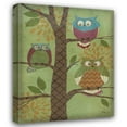 thumbnail image 1 of Paul Brent 26x32 Gallery Wrapped Canvas Wall Art Titled - Fantasy Owls Vertical I, 1 of 4