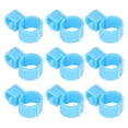thumbnail image 4 of Bandes 100Pcs Poulet Pattes Boucles Conception Installation Facile Matériel TPU Poulet Identification Bandes, 4 of 8
