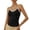 Black, variant on Women's Tanks Summer V-Neck Racerback Yoga Gym Tank Tops for Women Breathable Performance Workout Top Navy XL