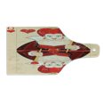thumbnail image 2 of Alice in Wonderland Cutting Board, Queen Cards Playing Alice Character in Fictional Print, Decorative Tempered Glass Cutting and Serving Board, Wine Bottle Shape, Red Brown Ecru, by Ambesonne, 2 of 5