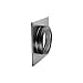 thumbnail image 3 of M &amp; G Duravent 46DVA-DC 4 Inch  x 6 Inch  DirectVent Pro Ceiling Suppot/wall T Himble Cover; Round, 3 of 4