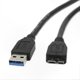 thumbnail image 1 of USB 3.0 A to Micro-B Cable for Portable Hard Drives, High-Speed Data Transfer, 2M Length, Compatible with Multiple Brands, 1 of 5