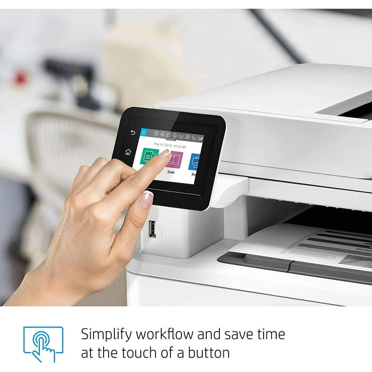 HP Laserjet Pro MFP M428fdw Monochrome Laser All-in-One Printer, Print Scan Copy Fax, Automatic 2-Sided Printing, 40 ppm, 250-sheet, 1200 x 1200 dpi, 50-Sheet ADF, Bundle with Cefesfy Printer Cable - Walmart.com