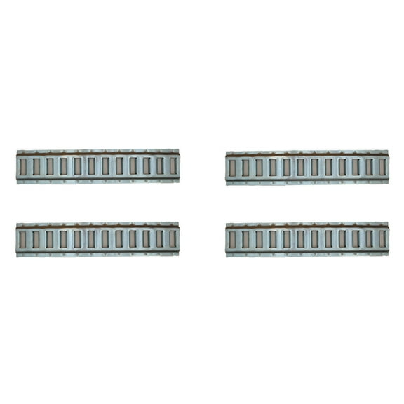 Set of (4) 2' E-Track for Enclosed Trailer Cargo Truck Van Hauler Box Truck