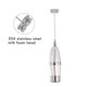 thumbnail image 2 of sweethay Espumador de leche eléctrico con batidor doble 19000RPM Espumador de leche de metal de acero inoxidable Espuma de leche para café Latte Cocina y Comedor sweethay HA036212-00, 2 of 8
