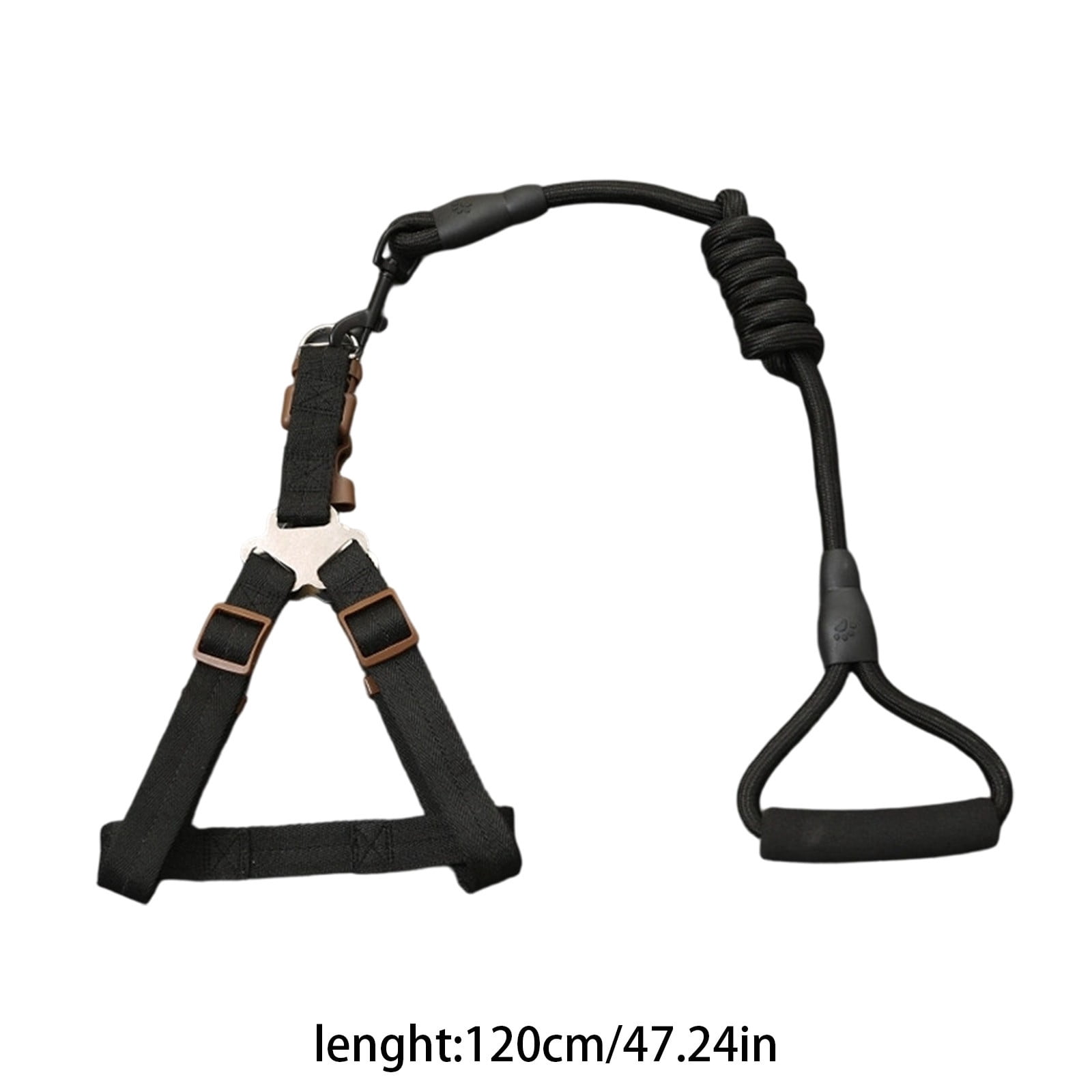 UJMNHYGT Easy Walk No Pull Dog Harness Leash, Step in Harness with Metal Buckles to Help Stop Pulling, Freedom Nylon Dog Halter Vest for Medium Large Dogs Easy Walking Training
