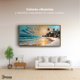 thumbnail image 2 of Cuadro Decorativo Marco Flotante Cielo sobre Tulum 120x60 Marco Dorado, 2 of 3