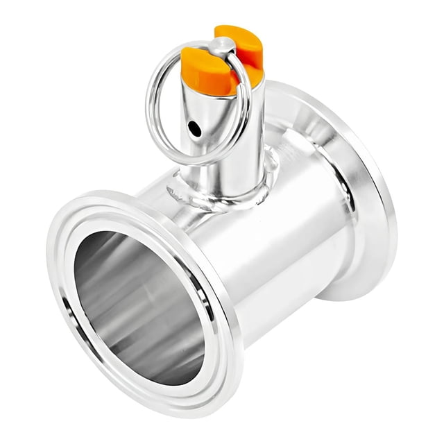 Abrazadera de tubo de 1,5 pulgadas para secado de cerveza, compacta, de acero inoxidable 304 profesional con 100 psi