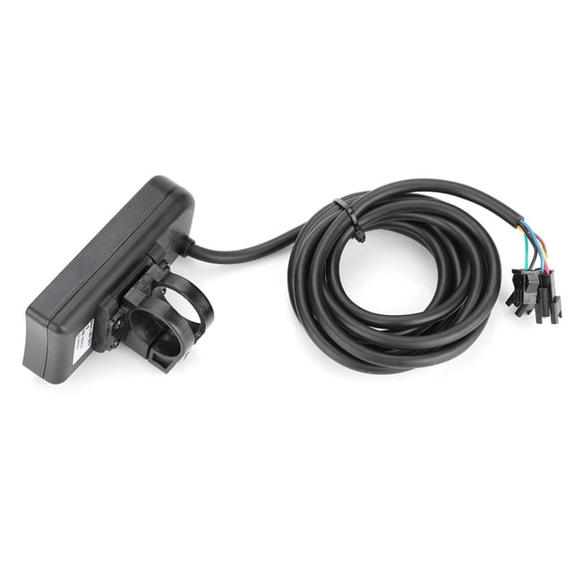 Solomi Panel de Control LED, Cable de Pantalla LED 1,5 m Panel de Control de Pantalla LED Resistente al Agua Piezas de Scooter de Bicicleta eléctrica(48V)