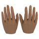 thumbnail image 2 of de exhibición de mano de maniquí de silicona para , modelo de joyería para uñas Piel normal Colcomx Manos de práctica de uñas, 2 of 8