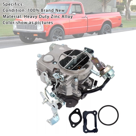 2 Barrel Carburetor Carby 17054616 For Chevy C10 C20 C30 C50 C60 C70 1970-1980