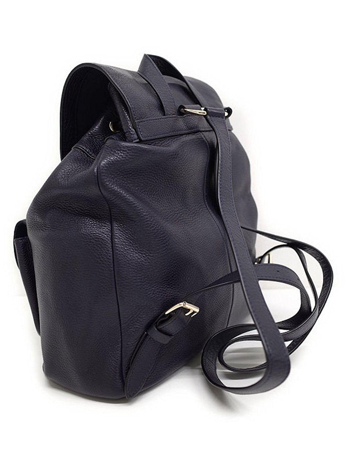 coach pebbled leather backpack f37410 black