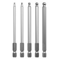 thumbnail image 1 of Yardwe 5pcs Hex Screwdriver Bits Set Ball End Drill Bits Alloy Steel Screwdriver Bits Ball Head Drill Bits Screwdriver Supplies, 1 of 4