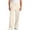 Beige, variant on ShomPort Mens Dressy Pants Elastic Waist Straight Leg Loose Pleated Trousers Casual Business Officewear Pants