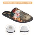 thumbnail image 3 of Fotbe Floral Dreamcatcher Elegance Pantuflas Peludas para Mujer con Estampado, Zapatillas de Peluche, Zapatos de Invierno para Casa, Uso Interior y Exterior-Large, 3 of 8