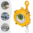 thumbnail image 4 of 7.5*5.5*13.5in Yellow Spring Tool Balancer Retractable Spring Balancer Round Retractable Tool Fixture Holder, 4 of 11