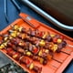 thumbnail image 4 of Soidarity Estante para pinchos de barbacoa al aire libre para el hogar, juego de pinchos para barbacoa de acero inoxidable, parrilla desmontable, Kits de desorden para acampar, 4 of 6