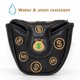 thumbnail image 3 of Cubierta de putter de mazo de golf DYNWAVEMX Accesorio de bolsa de golf Oro semicírculo dorado, 3 of 8