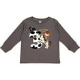 thumbnail image 3 of Inktastic I'm Three-cowboy Riding Horse Birthday Boys Long Sleeve Toddler T-Shirt, 3 of 5