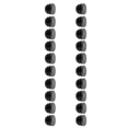 thumbnail image 3 of Blanking End Caps Round Tube Insert Cover 19mm Dia 100 Pcs Black, 3 of 7