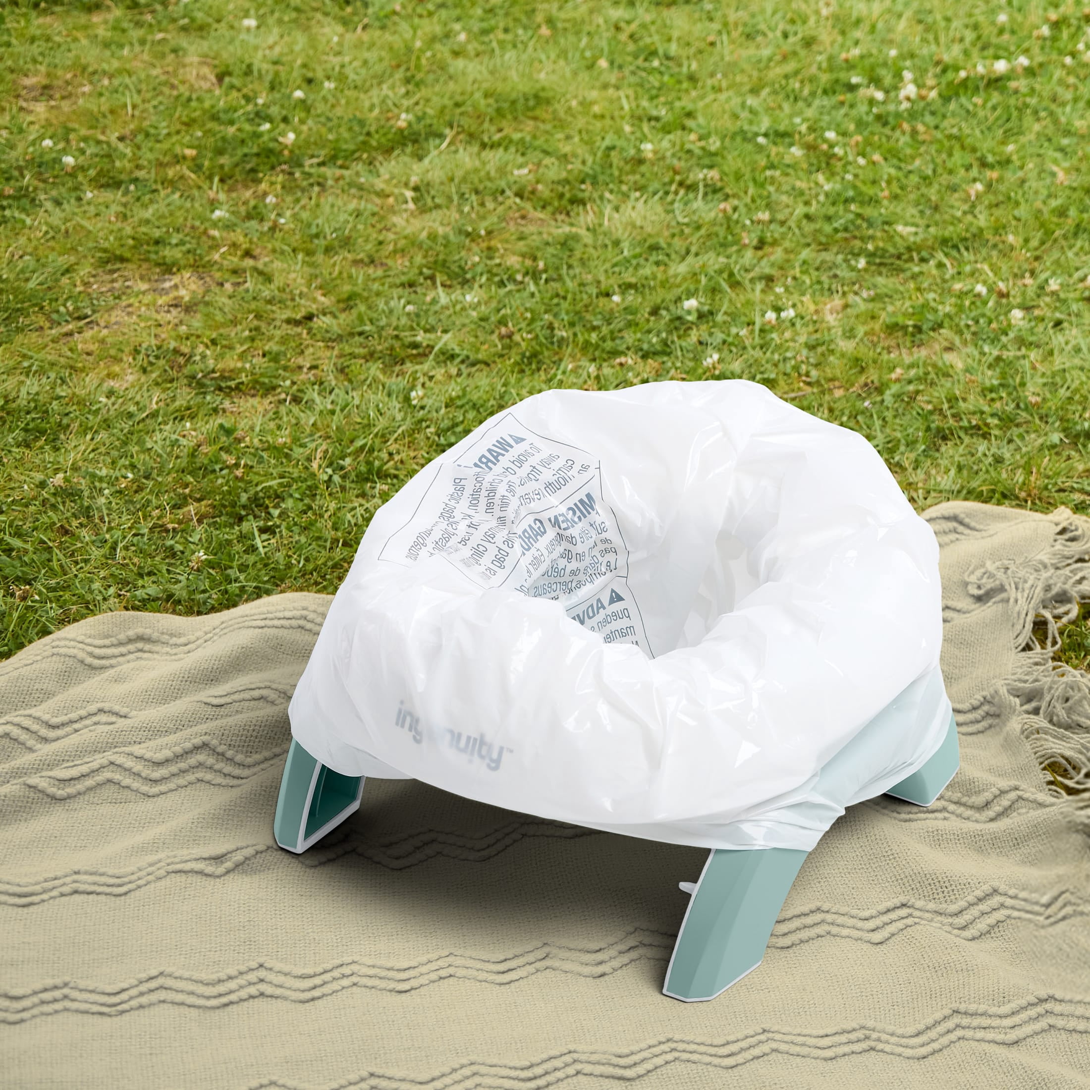 Ingenuity™ Replacement Potty Liners – 30 Count, Disposable, Leak-Resistant, Tie-Top Bags