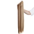 thumbnail image 4 of Long Curly Claw Jaw Clip Ponytail Extension Synthetic Clip in Hair Extension Hairpiece, 4 of 6