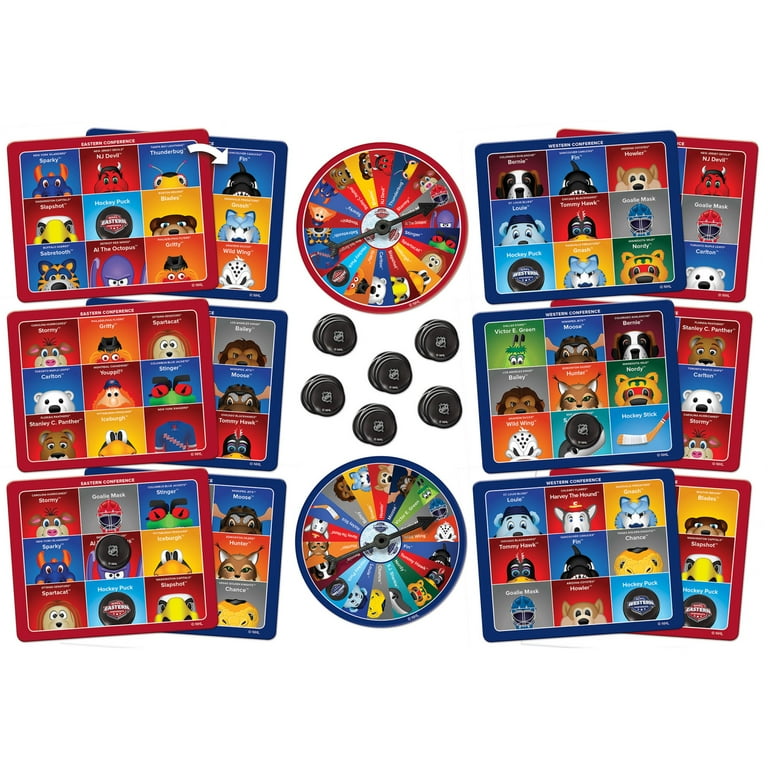 MasterPieces Officially Licensed NHL - Mascots Bingo Game