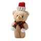 thumbnail image 4 of Oso de peluche adorable para regalar en cumpleaños, familia y niños. bufanda roja verde A, 4 of 8