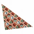 thumbnail image 4 of Bufanda navideña para mascotas, Pascua, San Valentín, toalla antideslizante para perros, toalla triangular para gatos y perros, 4 of 6