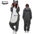 thumbnail image 1 of 2021 New Extra Large XXL Fighting Turtle Cartoon Pajamas Women Men Animal Adult Christmas Cosplay Raccoon Kigurumi Boy, 1 of 4