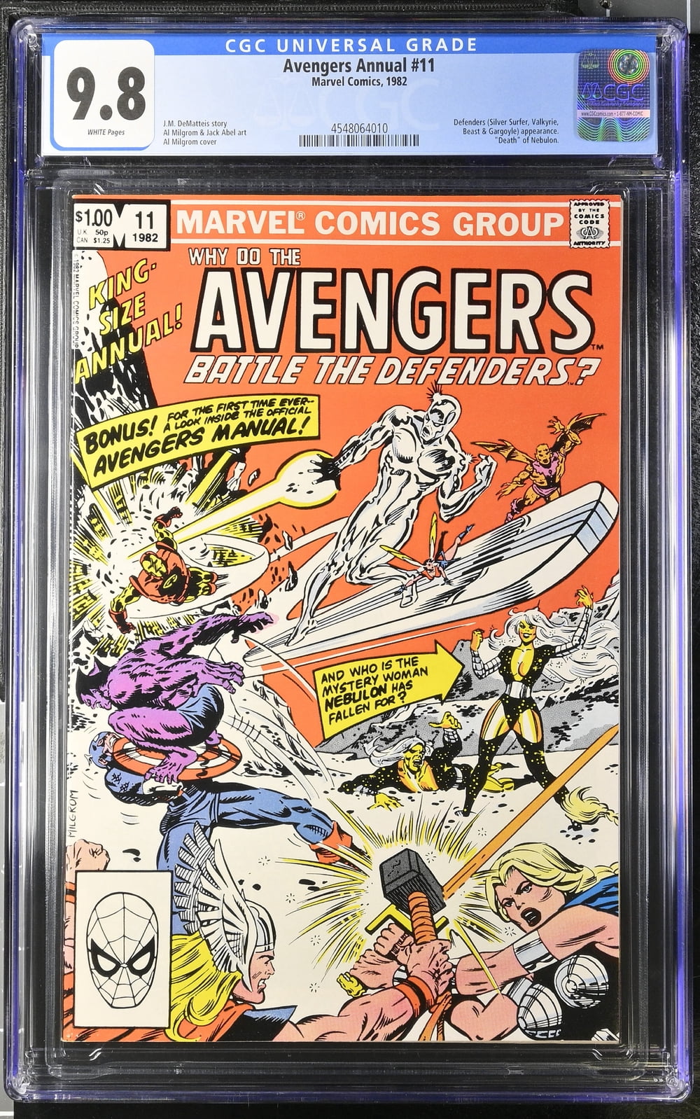 Cover of The Avengers Annual #11