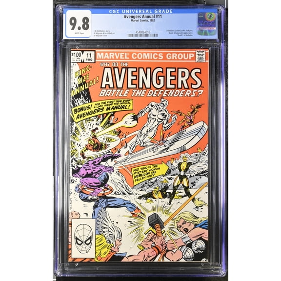 Avengers Annual #11 - CGC 9.8 Comic Book