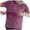 Purple, variant on Gelikeya Maternity Shirts Short Sleeve Nursing Tops for Breastfeeding Casual Soft and Comfortable Printed Tee Shirt Clothes Army Green, Size M