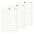 thumbnail image 5 of Estera de corte adhesiva para máquina de grabado de PVC Cricut, estera de troquelado, alfombrilla para tarjeta, almohadilla de corte adhesiva de 12x4,5 pulgadas, 5 of 5